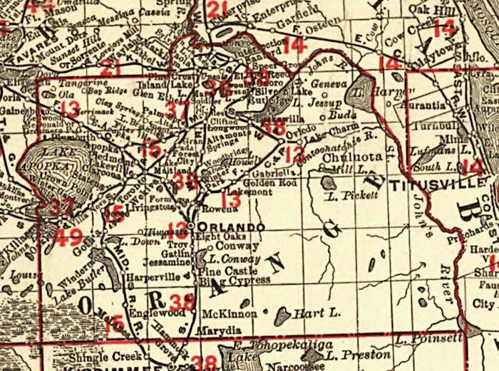 Orange County, 1900