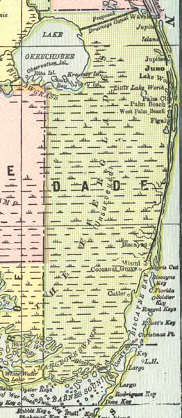 Miami-Dade County, 1898