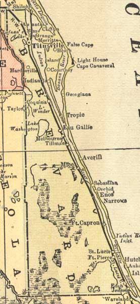 Brevard County, 1900