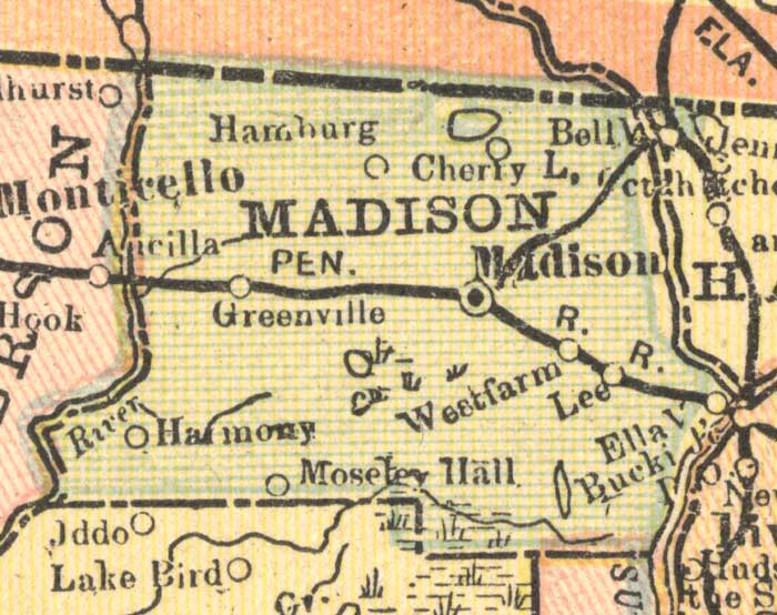 Madison County, 1900