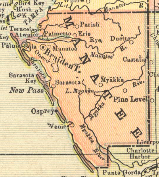 Manatee County, 1900