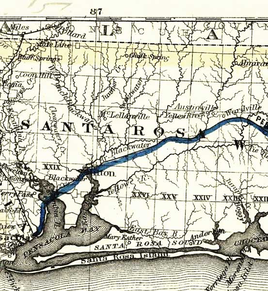 Santa Rosa County, 1882