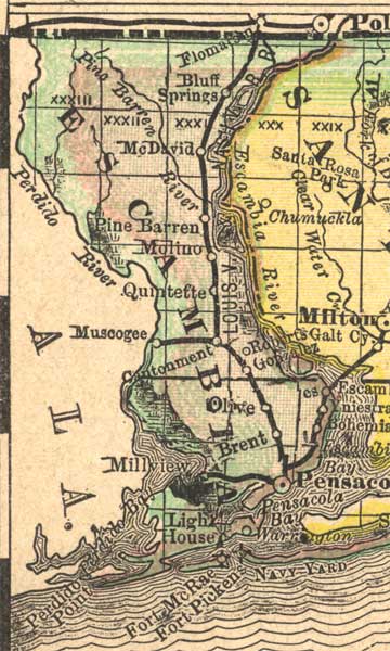 Escambia County, 1892