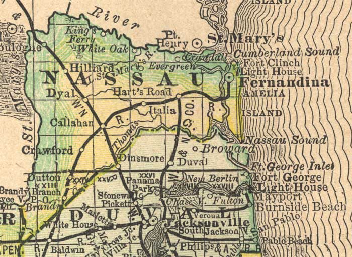 Nassau County, 1892