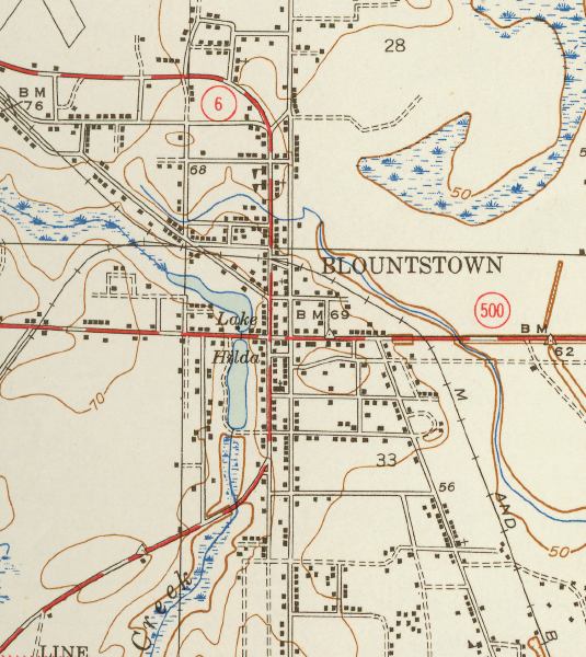 Map of Blountstown, Florida