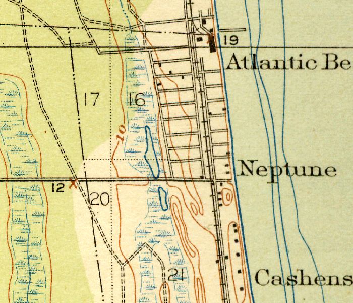 Map of Atlantic Beach, Florida