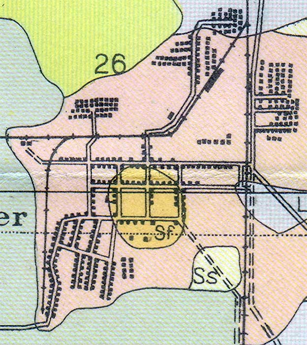 Map of Brewster, Florida