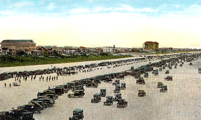Autos on the Beach, Daytona, Florida