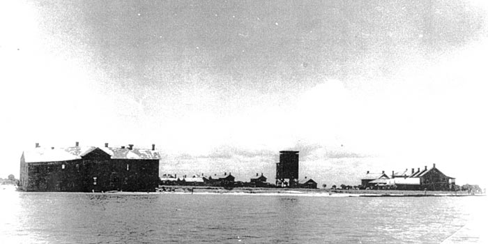 Fort DeSoto from the North Channel