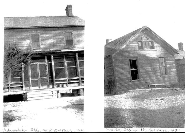 Administration building and Mess Hall 