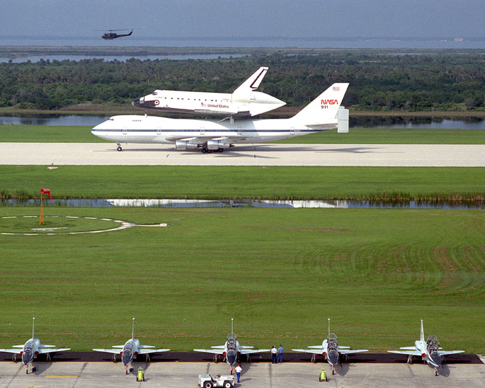 Endeavour Arrival