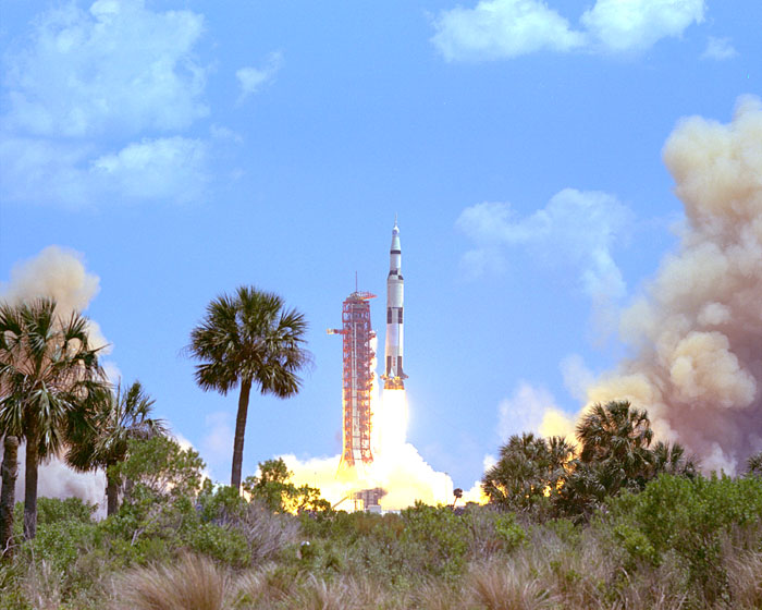 Apollo 16 launch