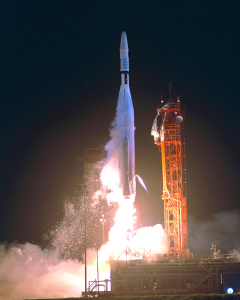 Mariner 1 Liftoff