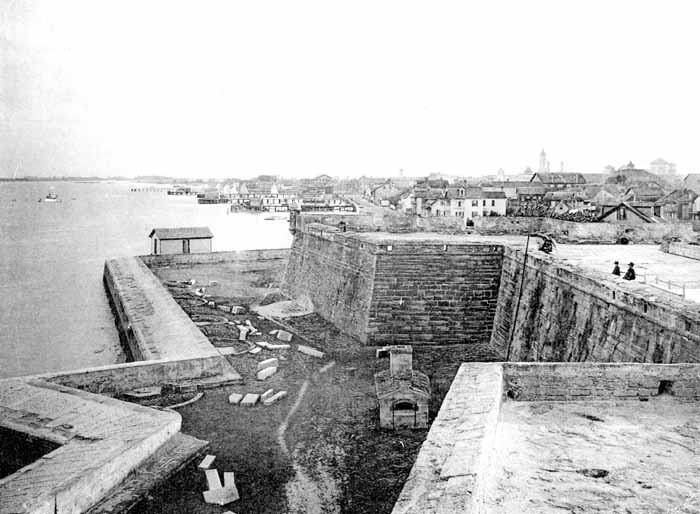 View from the Spanish fort