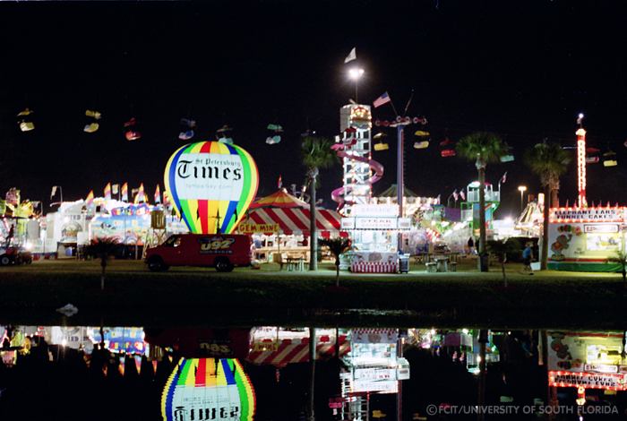 View at night