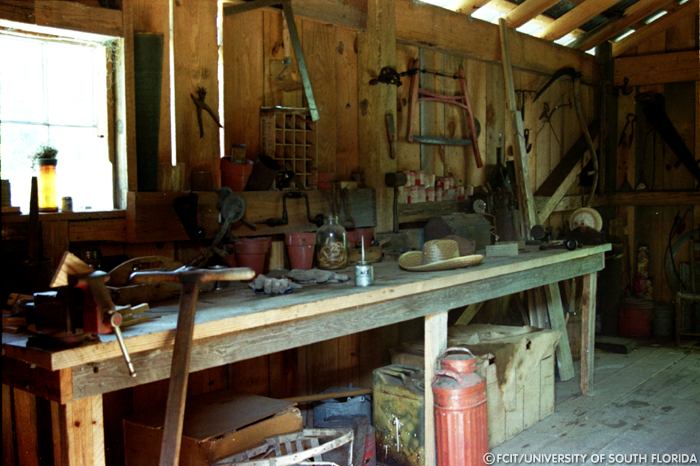 Barn interior