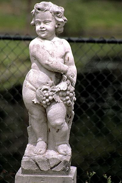 Sculpture of a cherub