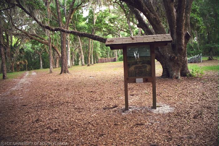 Old military road