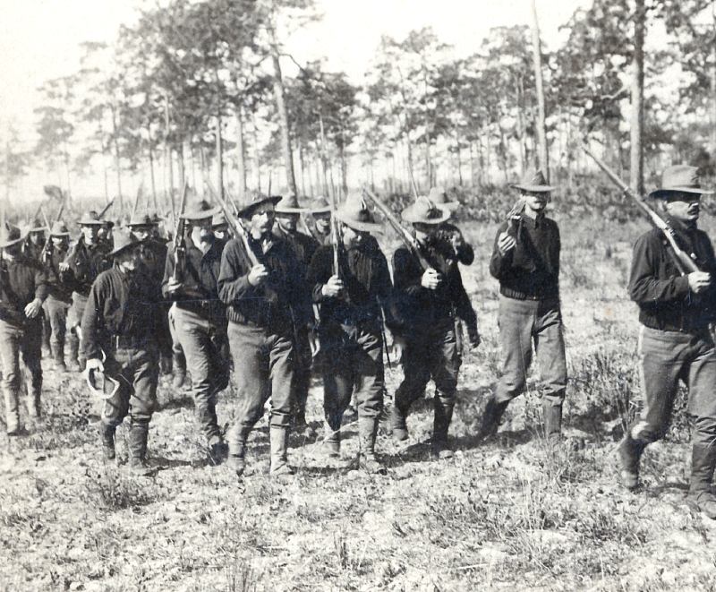 On the March