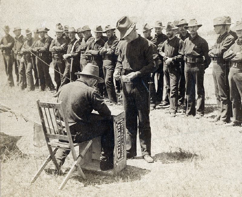 Pay Day at Camp Tampa