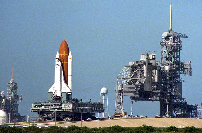 STS-61 Roll-Around