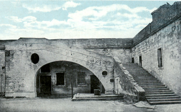THE RAMP, FORT MARION