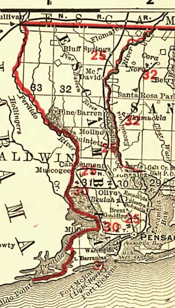 Escambia County, 1900
