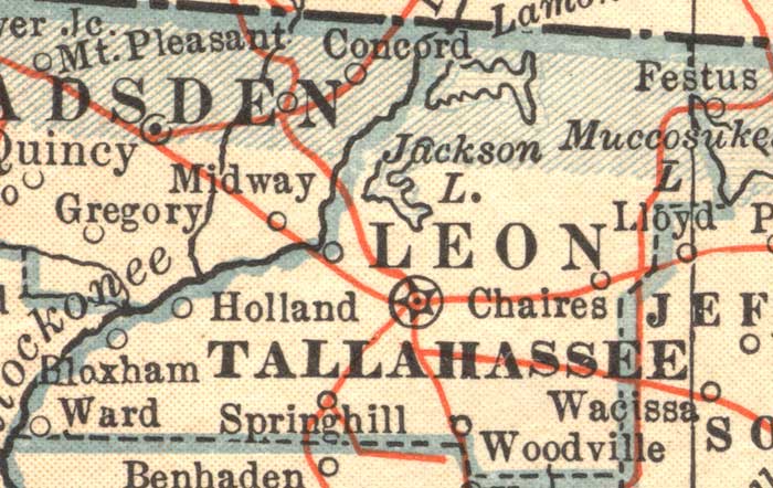 Leon County, 1914
