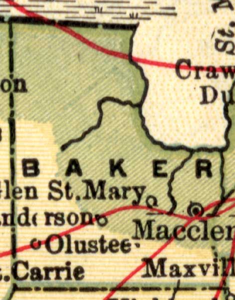 Baker County, 1907