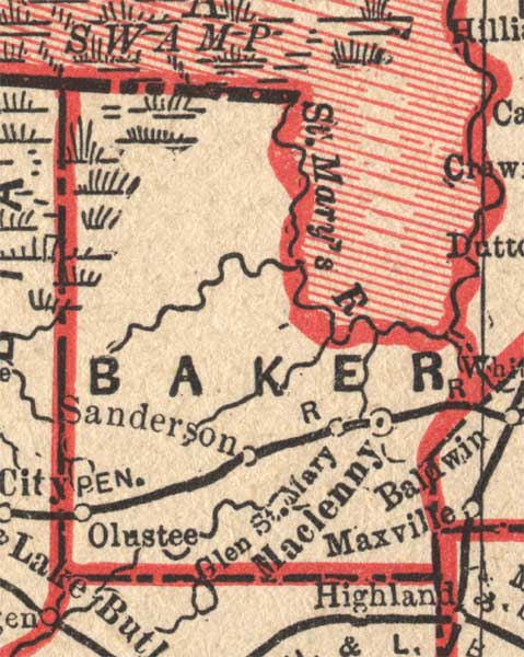 Baker County, 1893