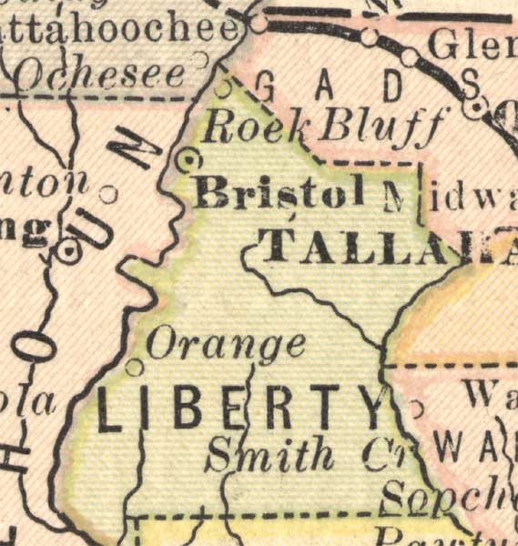 Liberty County, 1883
