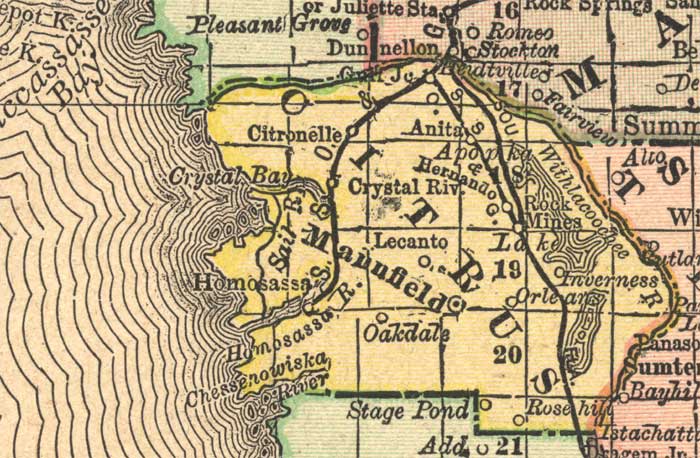 Citrus County, 1892