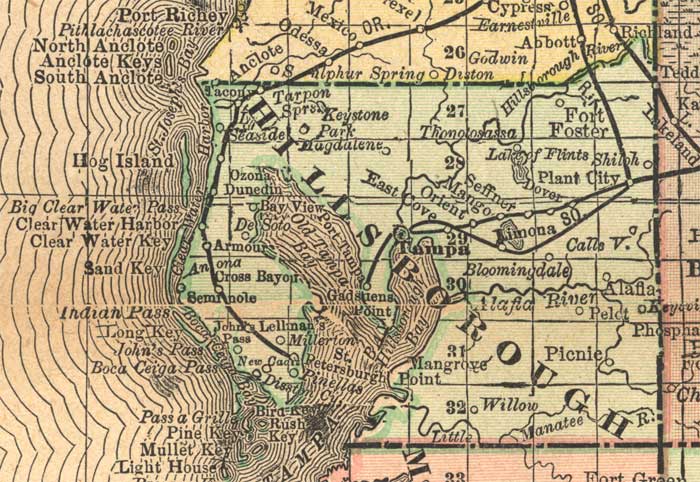 Hillsborough County, 1892
