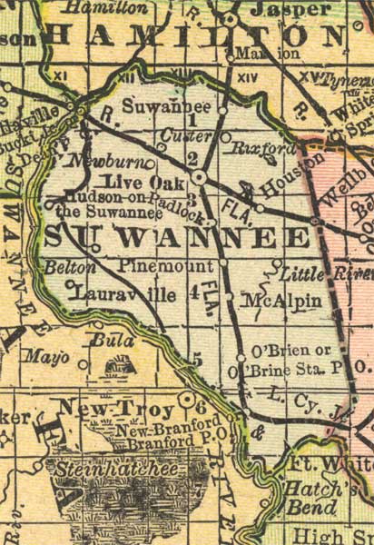 Suwannee County, 1892