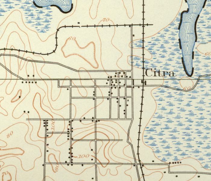 Map of Citra, Florida