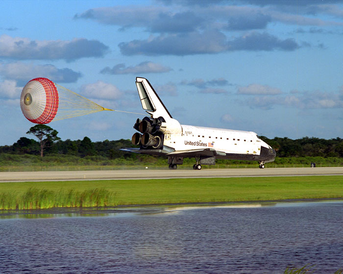 STS-82 Landing