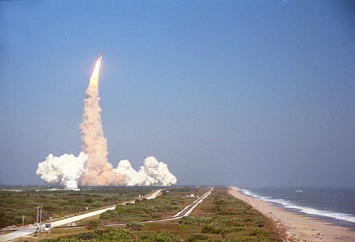 STS-29 launch