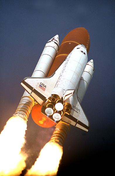 STS-45 launch