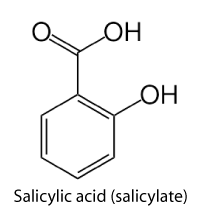 chemical structure of the compound salicylate