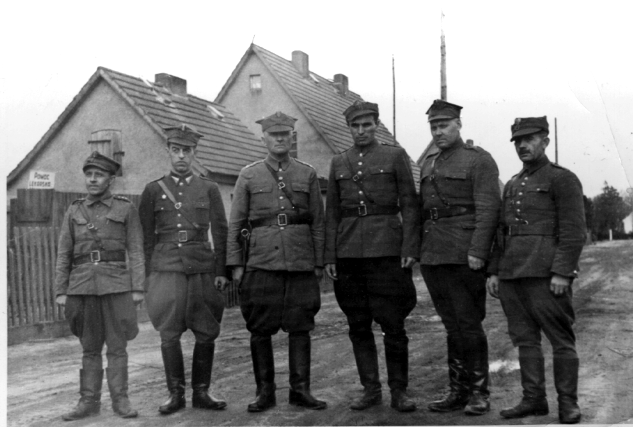 Misza in uniform