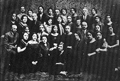 Korczak sitting on the left