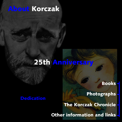 A picture of Janusz Korczak.