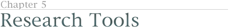 Research Tools