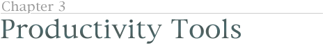 Productivity Tools