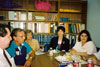 Thumbnail of College of Education Alumni Society board members discussing the events of the year.