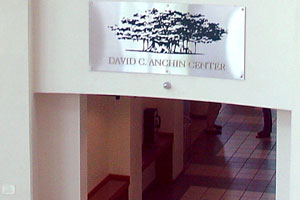 Entrance photo to the David C. Anchin Center