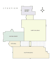 College of Education map floor plan: Overview