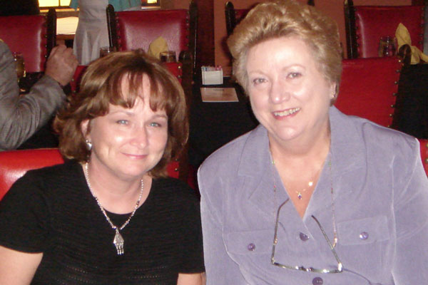 Patricia Collins and Dr. Darlene Bruner