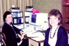 thumbnail of Judy Trotter and Susan Foster in front of a computer
