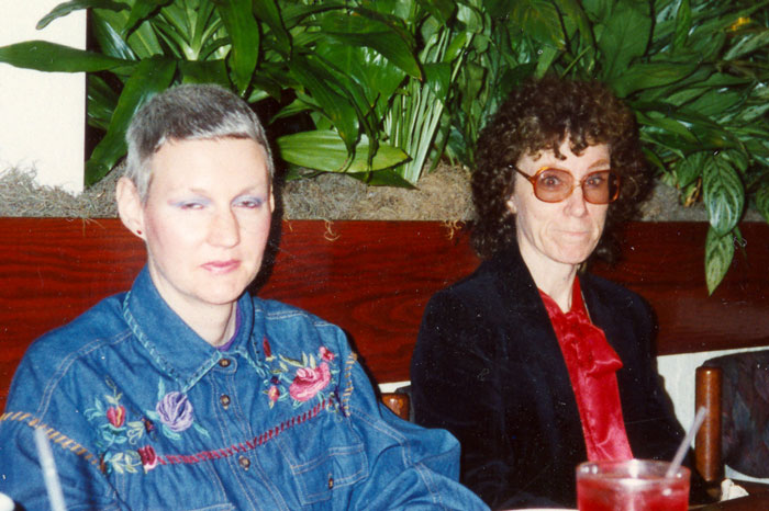 Theresa Vavala and Kathy Nance